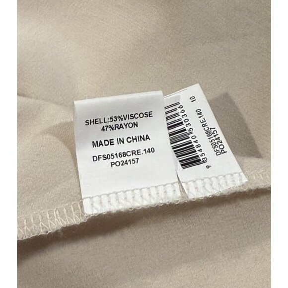 Dissh Satin Strapless Slip Dress Sz 6 Champagne Formal Wedding Bridal - Picture 8 of 12